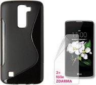 Kapcsolatba IT-Cover LG K7 fekete - Mobiltelefon tok