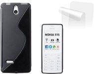 CONNECT IT S-Cover Nokia 515 černé - Puzdro na mobil