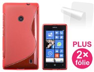 Kapcsolatba IT-Cover Nokia Lumia 520 piros - Mobiltelefon tok