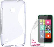 CONNECT IT S-Cover Nokia Lumia 530 číre - Puzdro na mobil