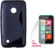 Kapcsolatba IT-Cover Microsoft Lumia 530 fekete - Mobiltelefon tok