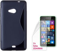 CONNECT IT S-Cover Microsoft Lumia 535 čierne - Puzdro na mobil