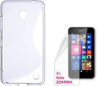 Kapcsolatba IT-Cover Nokia Lumia 635 világos - Mobiltelefon tok