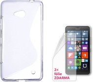 CONNECT IT S-Cover Microsoft Lumia 640 LTE / 640 Dual SIM Transparent - Handyhülle