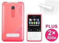 CONNECT IT S-Cover for Nokia Asha 210 red - Protective Case