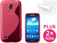 Csatlakoztassa S Cover Samsung Galaxy S4 Mini (i9195) vörös - Mobiltelefon tok