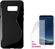 CONNECT IT S-Cover Samsung Galaxy S8+ (2017, SM-G955F) black - Phone Cover