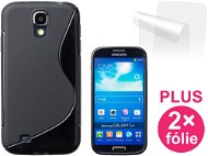 Csatlakoztassa S Cover Samsung Galaxy S4 (i9505), fekete - Mobiltelefon tok