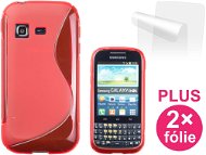 CONNECT IT S-Cover Samsung Galaxy Chat (B5330) red - Protective Case