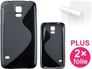 VERBINDEN SIE ES S-Abdeckung Samsung Galaxy S5 / S5 Neo schwarz - Schutzabdeckung