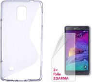 CONNECT IT S-Cover Samsung Galaxy Note 4 clear - Phone Case