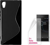 CONNECT IT S-Cover Sony Xperia XA1 čierne - Ochranný kryt