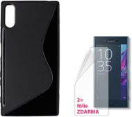 CONNECT IT S-Cover Sony Xperia XZ čierne - Ochranný kryt