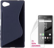 CONNECT IT S-Cover Sony Xperia Z5 Compact čierny - Ochranný kryt