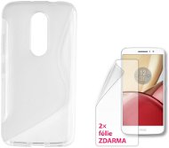 CONNECT IT S-COVER for Lenovo Moto M clear - Phone Cover