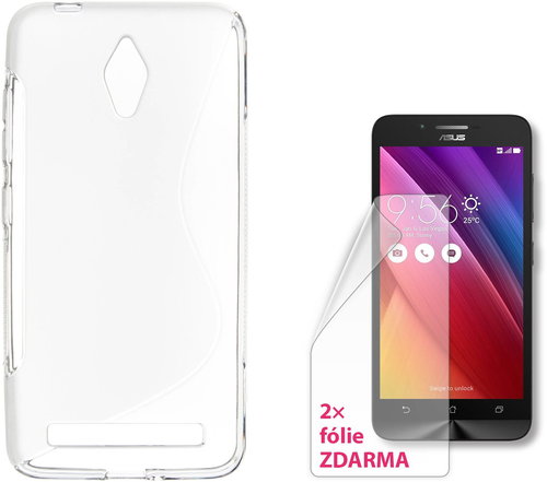 CONNECT IT S-Cover Asus Zenfone Go (ZC500TG) clear - Phone Cover - Main image