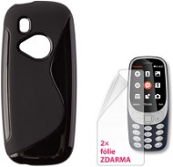 CONNECT IT S-COVER for Nokia 3310 (2017) Black - Phone Case