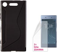 CONNECT IT S-COVER for Sony Xperia XZ1 Black - Phone Case