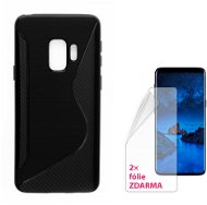 CONNECT IT S-COVER for Samsung Galaxy S9 Black - Phone Case