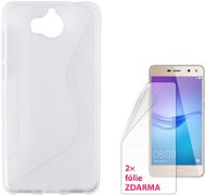 CONNECT IT S-COVER for Huawei Y6 (2017) Clear - Phone Case
