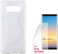 CONNECT IT S-COVER for Samsung Galaxy Note 8 CLEAR - Phone Case
