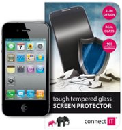 CONNECT IT Tempered Glass pre iPhone 4/4S - Ochranné sklo
