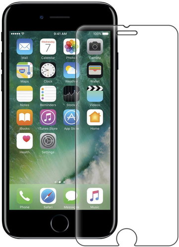 CONNECT IT Glass Shield for iPhone 7 and iPhone 8 - Glass Screen Protector - Main image