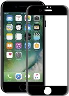 CONNECT IT Glass Shield 3D FULL COVER  iPhone 7 a iPhone 8, fekete - Üvegfólia