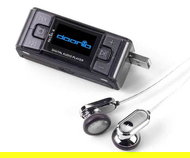 DOONIO Cube plus - černá (black), 2GB, MP3/ WMA/ WAV přehrávač, FM tuner - MP3 Player