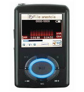 DOONIO X5, 4GB + SD slot, MP4/ MP3/ WMA přehrávač, FM tuner, OLED, sluchátka - MP4 Player
