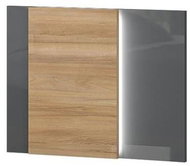 Jela Dodatek k nočním stolkům ONYX - DNS/ON antracit lesk/ořech pacific lesk (P02592) - Night Stand