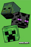 Jerry Fabrics Dětská fleecová deka Minecraft The Mobs 100 × 150 cm - Deka