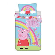 Jerry Fabrics PEP016 Ágyneműhuzat - Peppa malac, 140×200 + 70×90 cm - Gyerek ágyneműhuzat