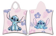 Jerry Fabrics Beach towel/poncho Lilo and Stitch Pink 50 × 115 cm - Children's Bath Towel