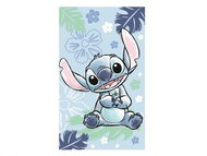 Jerry Fabrics Baby towel Lilo and Stitch Ohana blue 30 × 50 cm - Towel