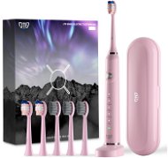 JTF P200 Pink, cestovní pouzdro, náhradní hlavice 6 ks - Electric Toothbrush