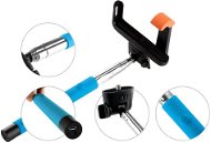 Gogen BT Selfie 2 teleskopický modrý - Selfie tyč