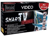 HERCULES TV Smart, TV tuner, PCI, teletext, stereo, dálkové ovládání - -