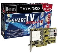 HERCULES TV Smart Satellite, DVB-S přijímač (Digital Sat) TV + Radio, PCI, teletext, stereo, dálkové - -
