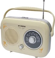 Radio Hyundai PR 100 B Retro Beige - Rádio