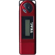 TEAC MP-111 červený (red), 256MB, MP3/ WMA přehrávač, dig. záznamník, USB2.0 disk, 1x AAA, sluchátka - MP3 Player