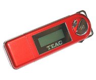 TEAC MP-111 červený (red), 512MB, MP3/ WMA přehrávač, dig. záznamník, USB2.0 disk, 1x AAA, sluchátka - MP3 Player