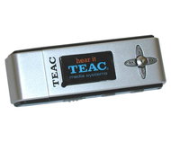 MP3 přehrávač TEAC MP-222 FM 1GB stříbrný - MP3 Player