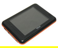 TEAC MP-600, 2GB + SD/MMC slot, MP3/ AVI/ WMA/ JPG přehrávač, dig. zázn., FM, 3.5" LCD, USB2.0, Li-P - MP4 Player