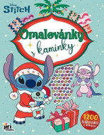 Omalovánky s kamínky Lilo & Stitch Vánoce - Colouring Book