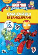 A4 se samolepkami Ironman - Colouring Book