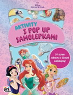 Aktivity s pop-up samolepkami Disney Princezny - Kniha