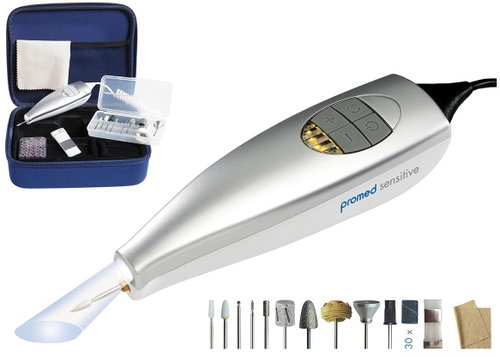 PROMED SENSITIVE 173010 Sanding machine for manicure and pedicure with LED lighting - Electric File - Main image