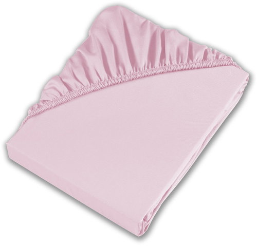JIMI Textil Sheet JE22-2l, 160 × 200, pink - Bedsheet - Main image