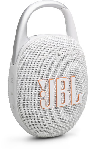 JBL Clip 5 White - Bluetooth Speaker - Main image
